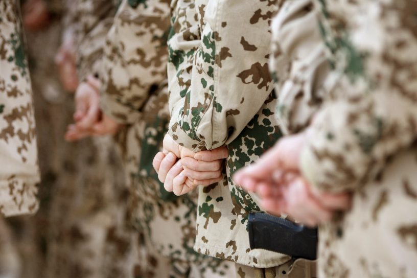 Spende von Bundeswehrsoldaten Spende von Bundeswehrsoldaten