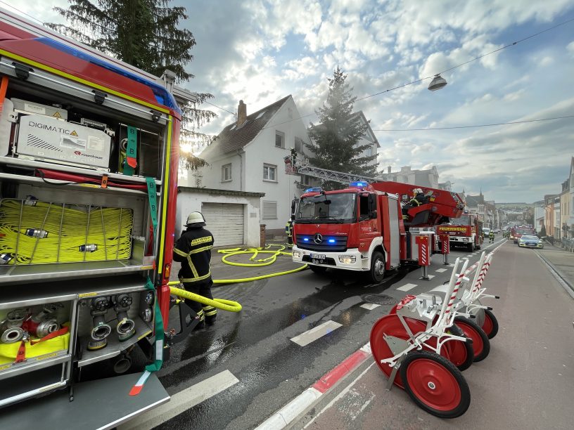 Küchenbrand in der Gluckstraße Küchenbrand in der Gluckstraße