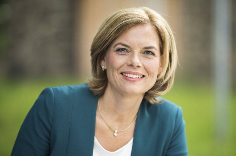 Julia Klöckner gibt Vorsitz ab