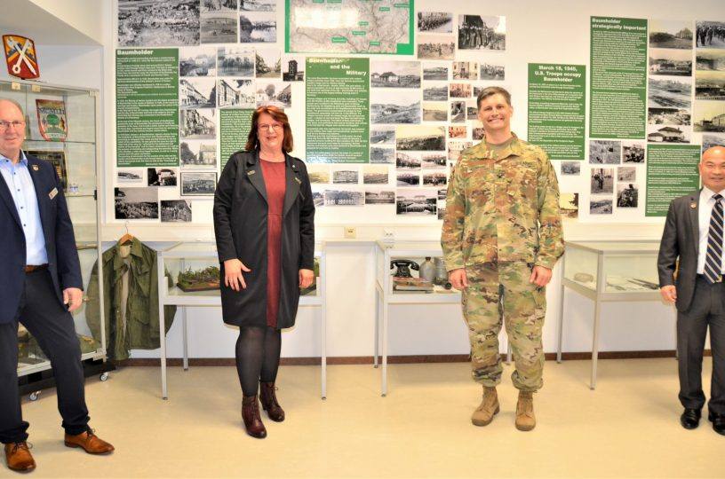 Lezius besucht US-Army in Baumholder