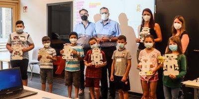Mainz-Bingen: Kinder bauen Roboter in der Bücherei³