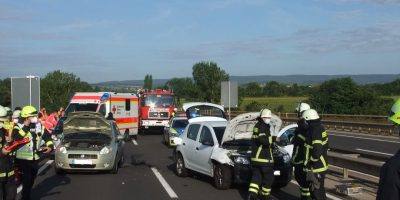 Bad Kreuznach: Drei Verletzte bei Unfall auf B41