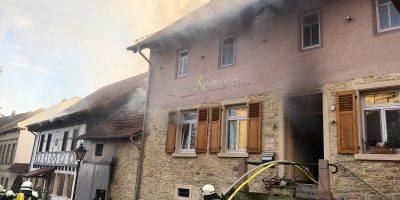 Mainz-Bingen: Anwohner verhindert schlimmeren Brand