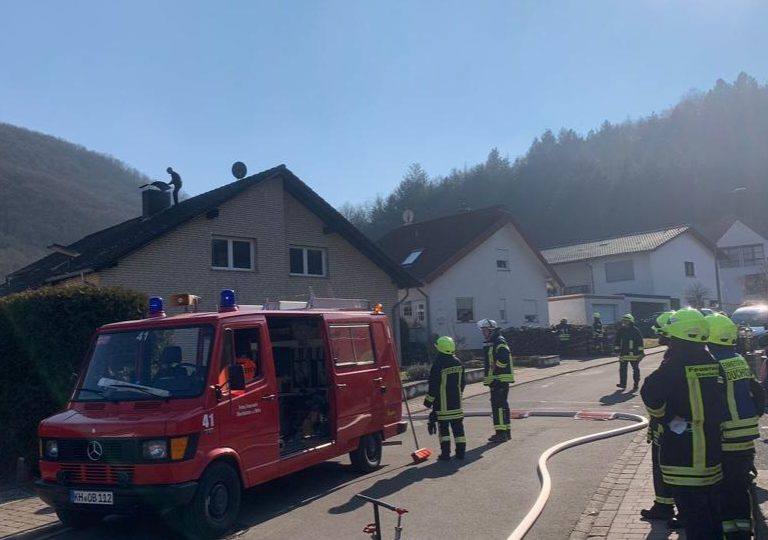 Kaminbrand in Oberhausen