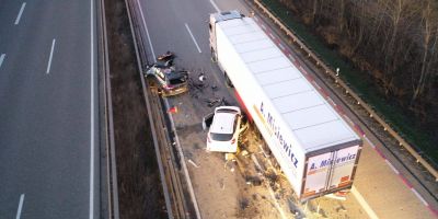 Bad Kreuznach: Schwerer Unfall auf A61
