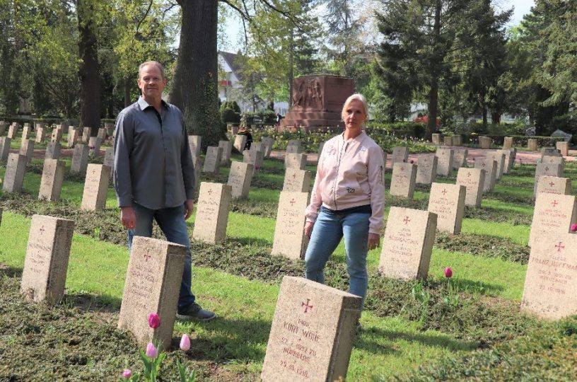 Ehrengrabfeld auf Hauptfriedhof saniert