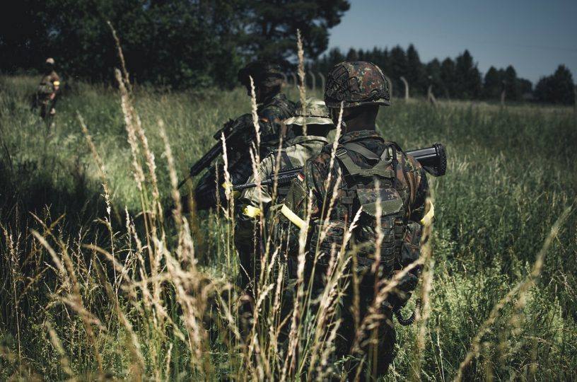 Ausbildung ukrainischer Soldaten in Idar-Oberstein