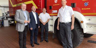 Birkenfeld: Weingarten besucht Feuerwehr Idar-Oberstein