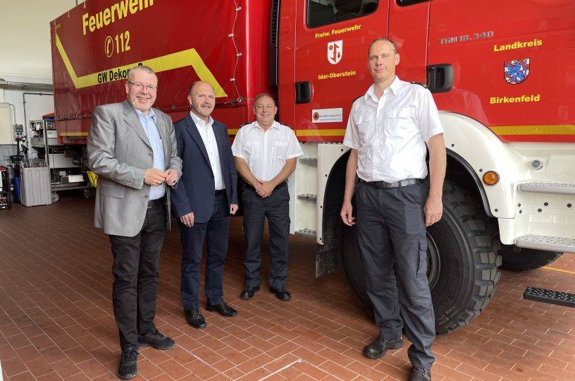 Weingarten besucht Feuerwehr Idar-Oberstein