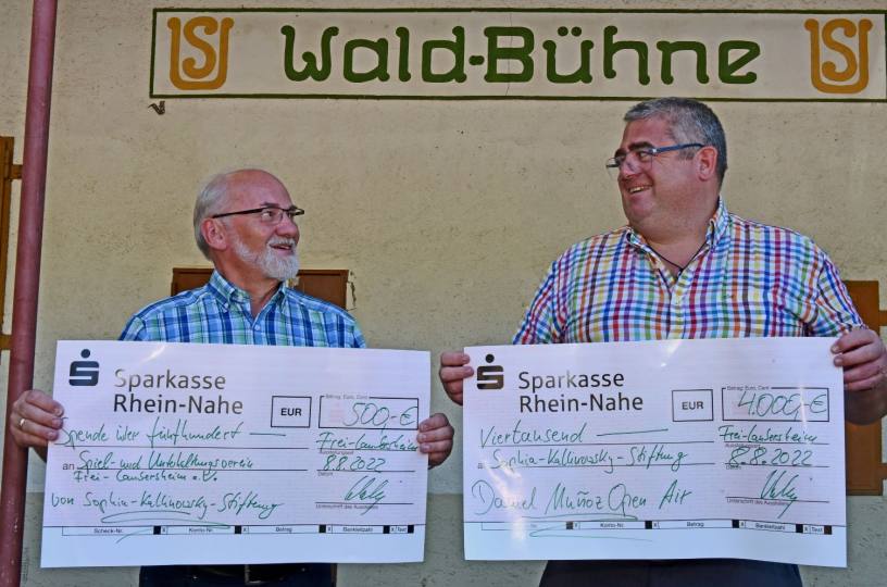 4.000-Euro-Spende nach Waldbühnen-Konzert
