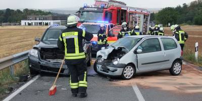 Bad Kreuznach: Autounfall bei Hargesheim