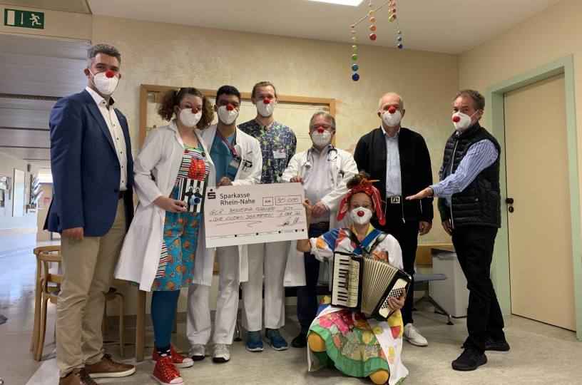 Clown Doktoren erhalten 10.000 Euro