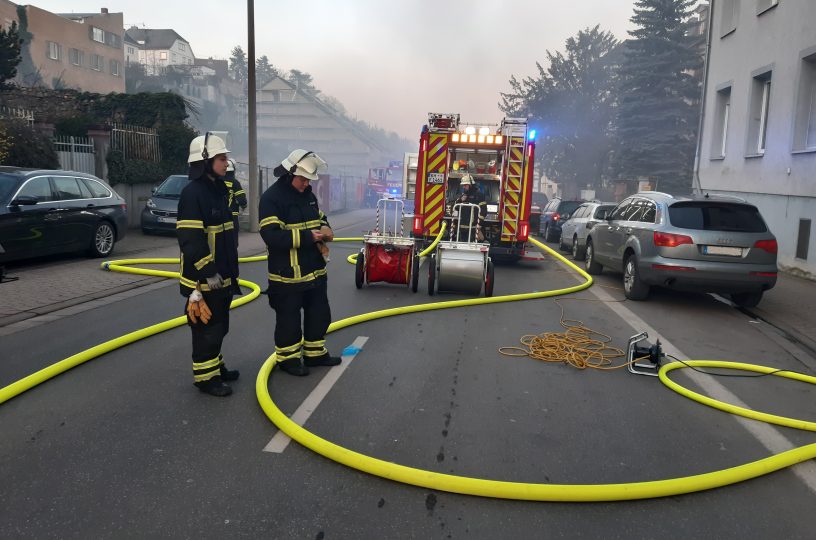 Brand am Brückes