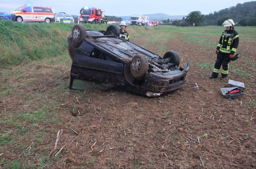 Mehrere Unfälle durch Regen