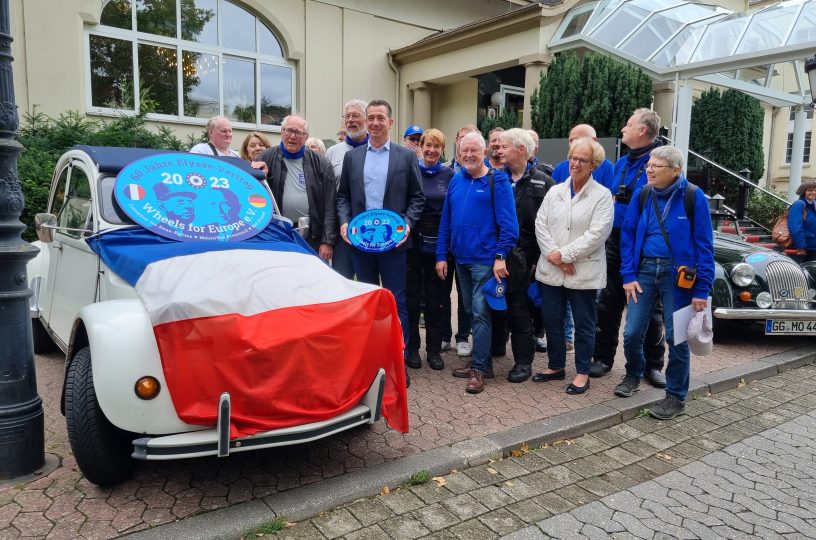 „Wheels for Europe“ besuchen Bad Kreuznach