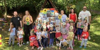 Birkenfeld: Sieger des Sonnenblumenwettbewerbs