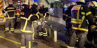 Bad Kreuznach: Objektübung der Freiwilligen Feuerwehr