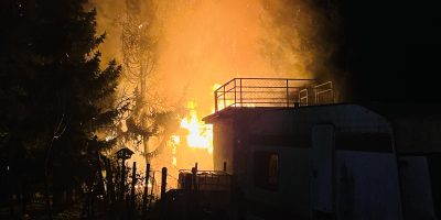 Bad Kreuznach: Gartenhaus ausgebrannt