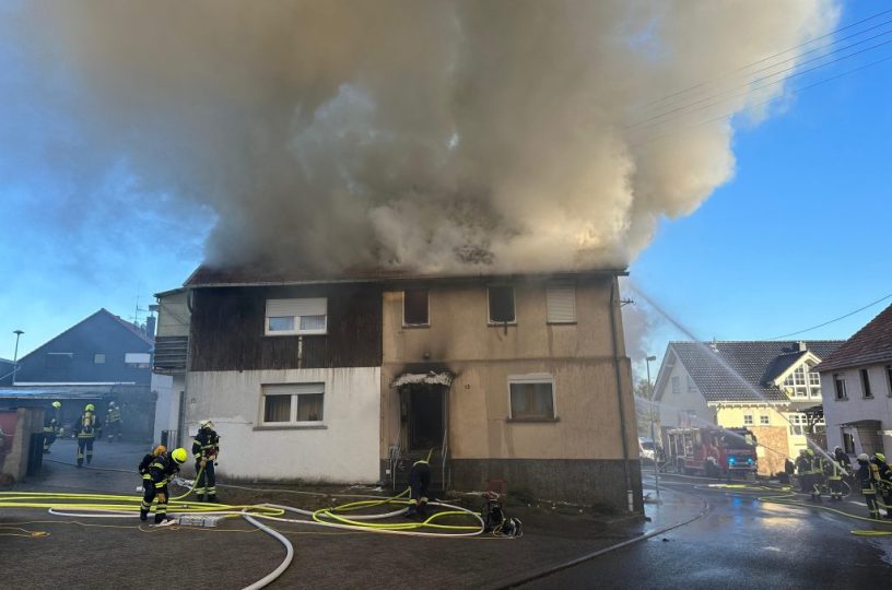 Wohnhaus in Spall niedergebrannt