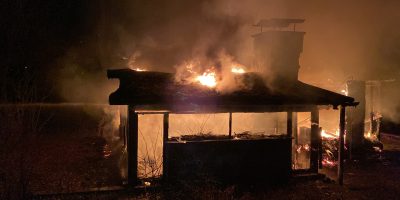 Bad Kreuznach: Waldhütte abgebrannt