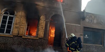 Bad Kreuznach: Hausbrand in der Rüdesheimer Straße