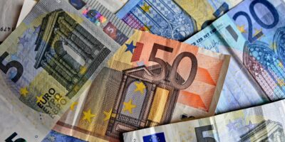 money, bank notes, euro notes