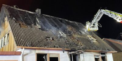 Birkenfeld: Haus in Höhenstraße abgebrannt
