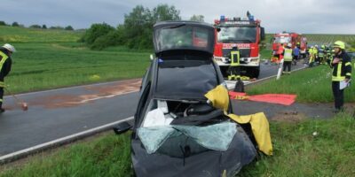 Bad Kreuznach: Schwerer Unfall zwischen Wallhausen und Windesheim
