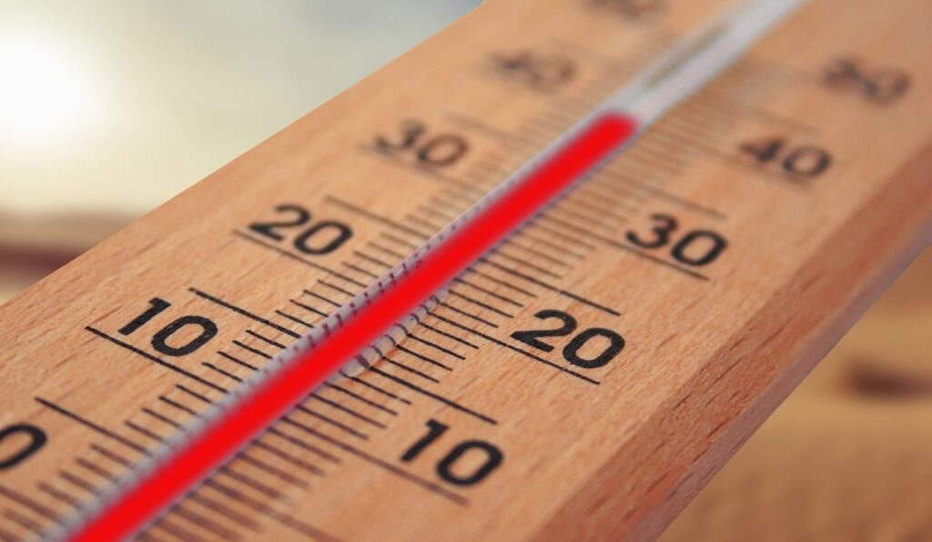 pxclimate protection, thermometer, summer