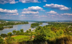 rhine, summer, bingen