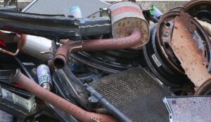 recycling, thrash metal, metal container