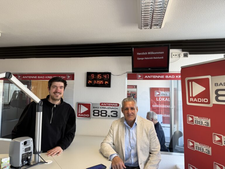 Django Heinrich Reinhardt Interview Antenne Bad Kreuznach Kinderschutzbund