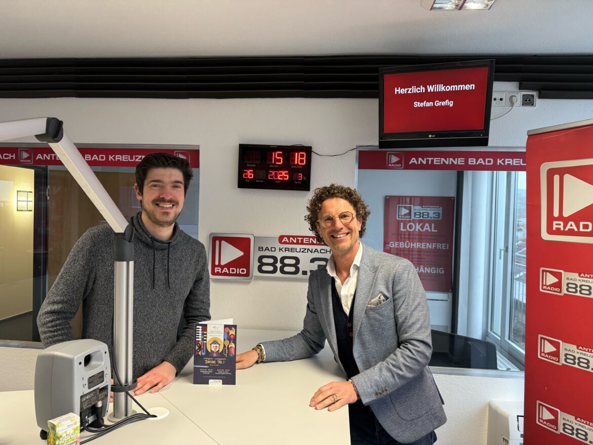 Antenne Bad Kreuznach Interview Rheinhessische Bläserphilharmonie Sinfonie "Hildegard - Lichtgestalt"