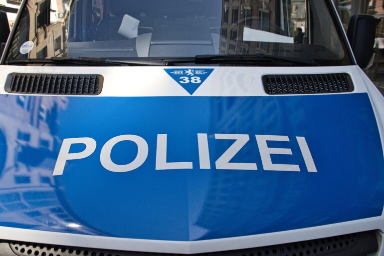 car, vehicle, van, truck, bus, transportation system, blue, transportation, outdoor, no person, transport, parked, business, mode of transport, ambulance, outdoors, hood, computer keyboard, traffic, electric blue, white, travel, city car, police, polizei, blue truck, blue keyboard, blue bus