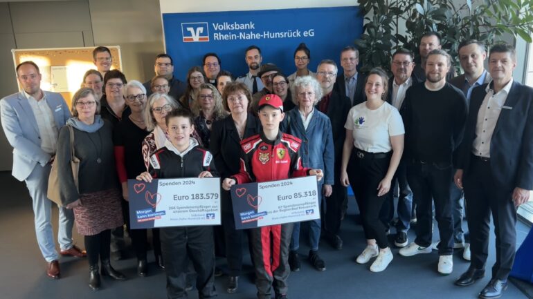 Volksbank Rhein-Nahe-Hunsrück Spenden Bad Kreuznach