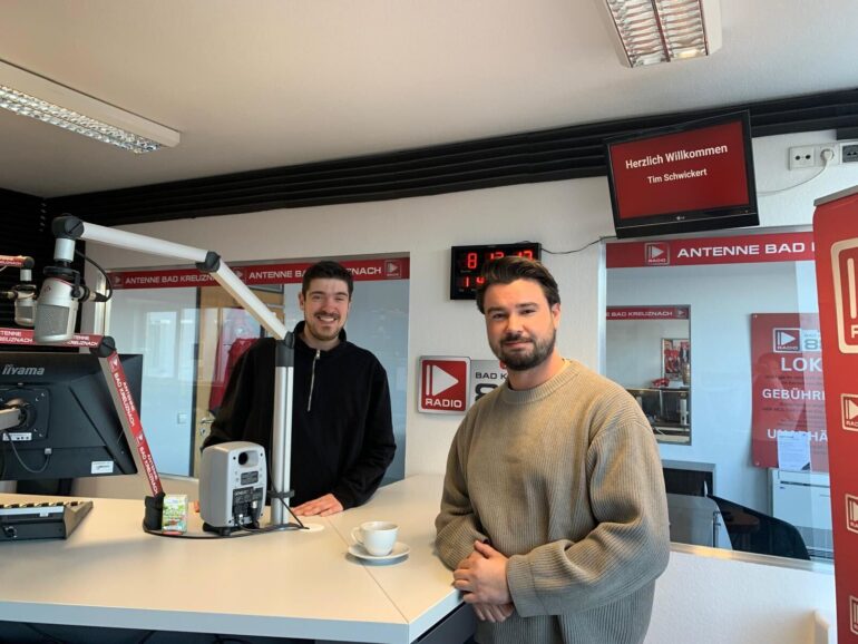 Musikverein Bretzenheim zu Gast im Antenne Studio