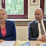 Julia Klöckner und Michael Cyfka