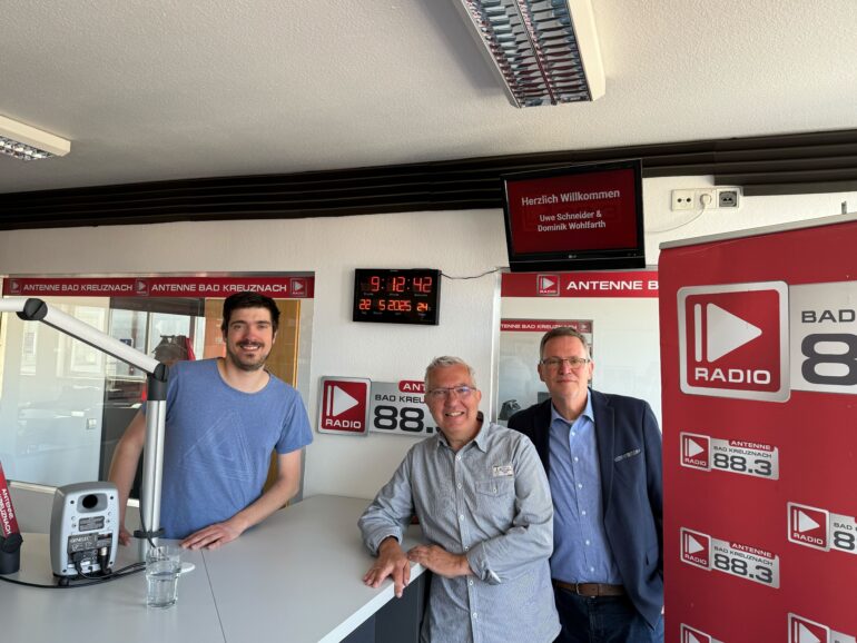 Kultur- und Weinbotschafter Nahe bei Antenne Bad Kreuznach
