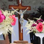 corpus christi feast, pink roses, procession, tradition, holiday, church, christian, christianity, religion, religious, spiritual, catholic, catholicism, tijelovo