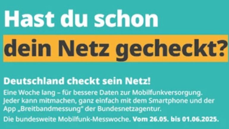 Mobilfunk-Messwoche