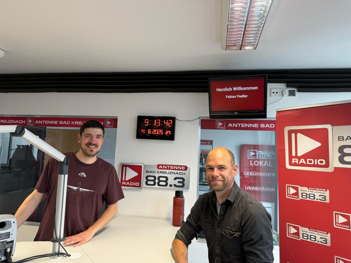 Fabian Fiedler über den Bad Kreuznacher Firmenlauf im Interview mit Antenne Bad Kreuznach