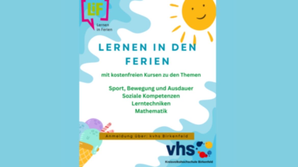 Sommerferienkurse Birkenfeld