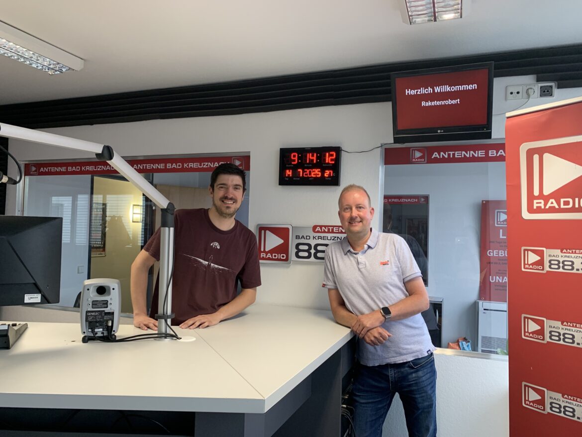 Food-Influencer Raketenrobert im Interview bei Antenne Bad Kreuznach
