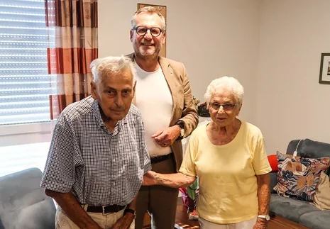 Gnadenhochzeit Kerwer. Foto: Stadtverwaltung Bingen 