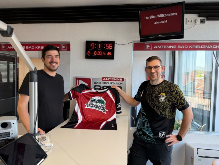 Nahe Dran Quadball-Turnier WWW-Cup Bingen Interview Antenne Bad Kreuznach