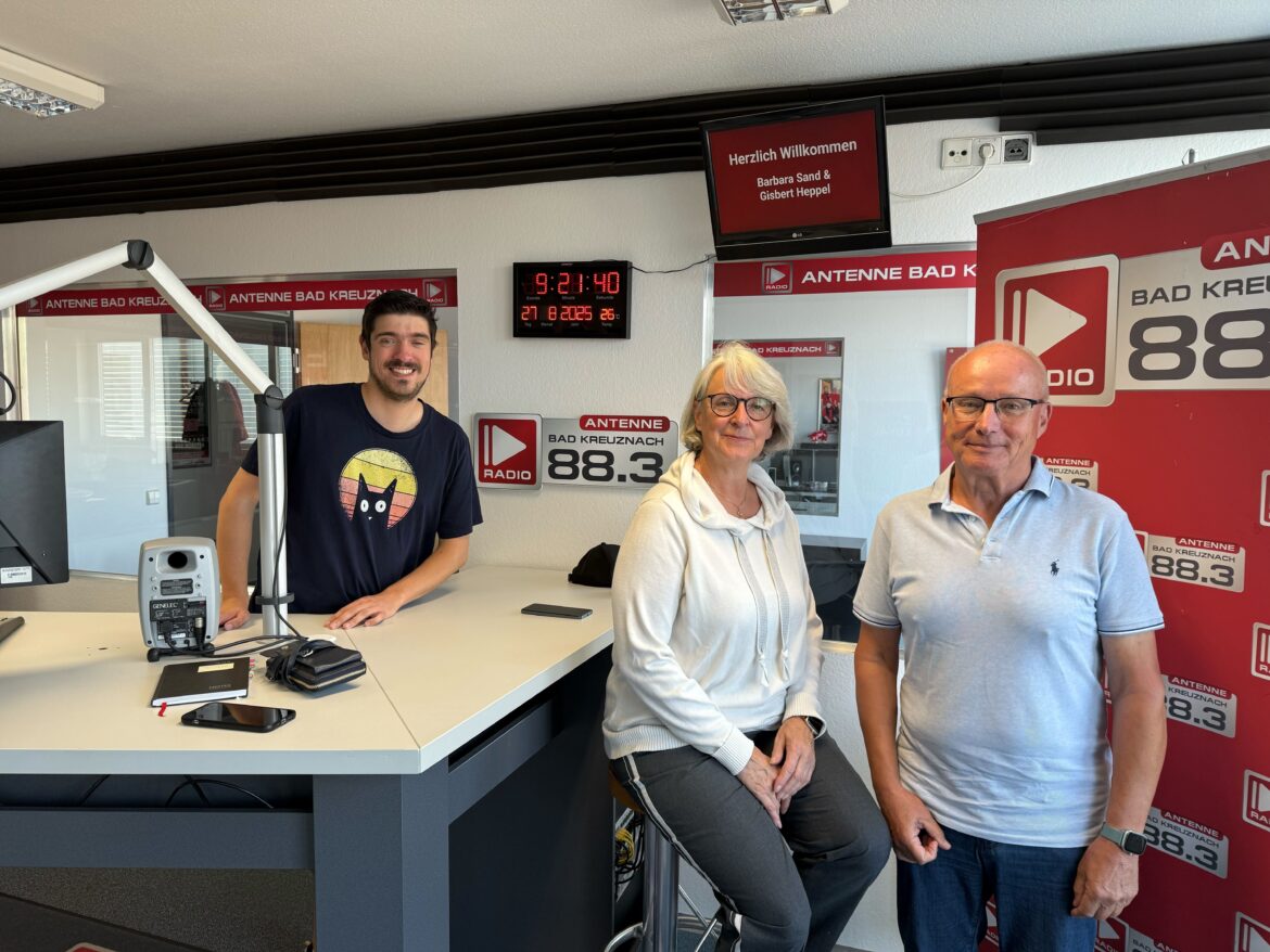 TSV Langenlonsheim-Laubenheim & Trauernde Eltern & Kinder Rhein-Main e.V. im Nahe Dran Talk bei Antenne Bad Kreuznach über Lotto-Elf in Langenlonsheim