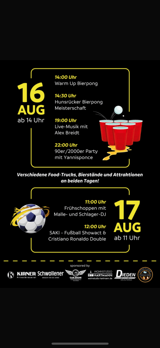  Wir laden dich herzlich ein zum Biertreff 2025 in Veitsrodt -  Nachrichten