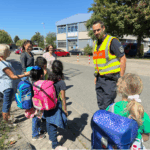 Zebrastreifen Präsident-Mohr-Schule Ingelheim Schulweg