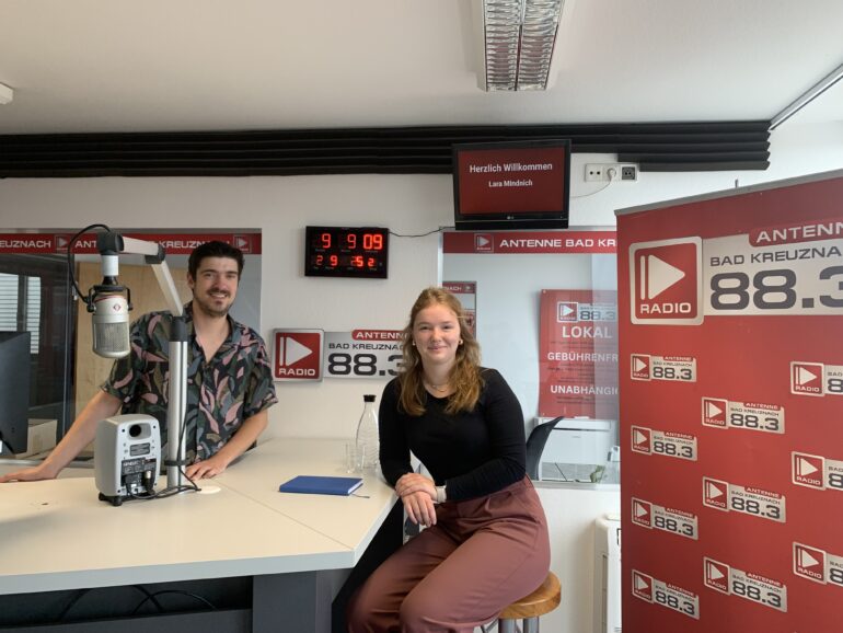 Die neue Geschäftsführerin von Weinland Nahe, Lara Mindnich, im Nahe Dran Talk bei Antenne Bad Kreuznach