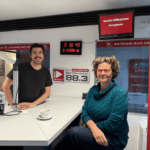 Uta Engelmann von der Kuhkapelle Mandel im Nahe Dran Talk bei Antenne Bad Kreuznach